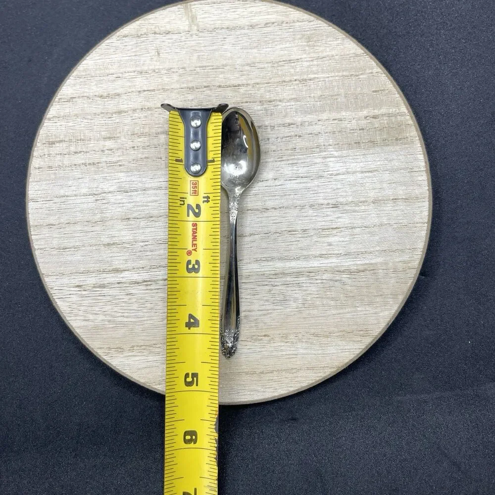VTG ATQ Nickel Plated Japan Spoon Tarnished